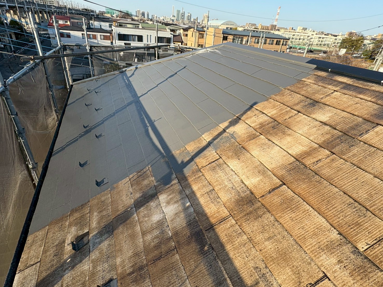 下塗り（シーラー）の均一塗布